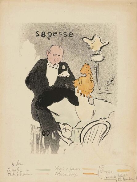 Henri de Toulouse-Lautrec, ‘Sagesse’, 1893