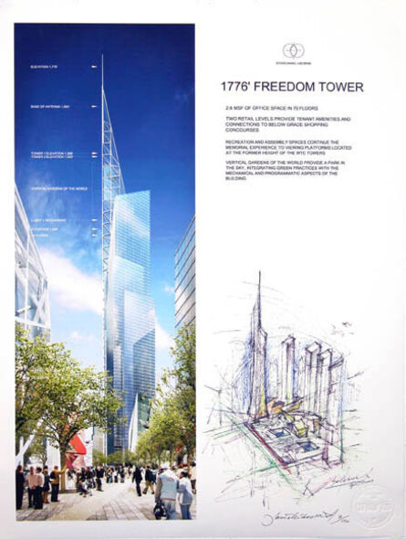 Daniel Libeskind, ‘Freedom Tower’, 2004