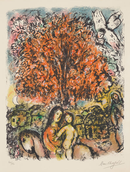 Marc Chagall, ‘La Sainte Famille (The Holy Family)’, 1970