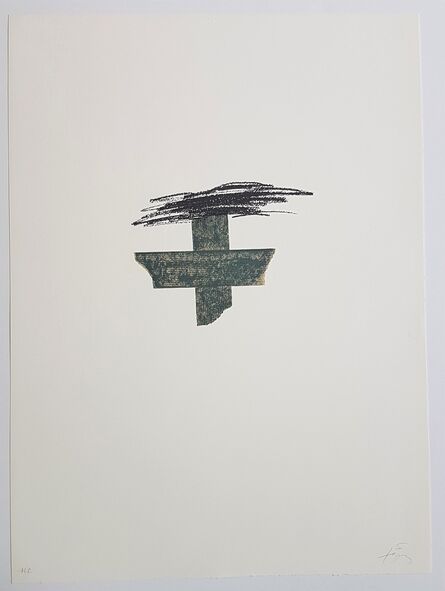 Antoni Tàpies, ‘Llambrec-1’, 1975