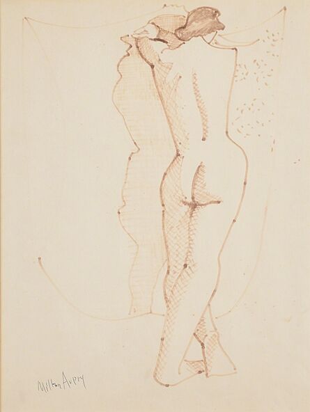 Milton Avery, ‘Untitled (Standing Nude)’