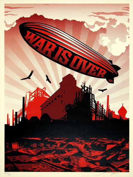 Shepard Fairey, ‘War Is Over’, 2007
