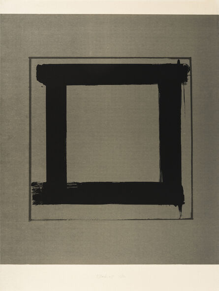 Brice Marden, ‘Square’, 1983