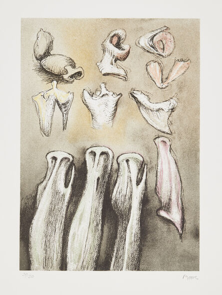 Henry Moore, ‘Three Sisters [Cramer 621]’, 1981