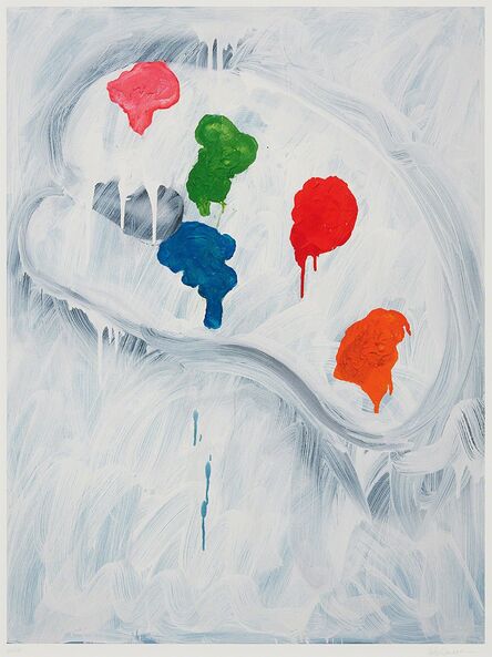 Mary Heilmann, ‘Ghost Palette’, 2008