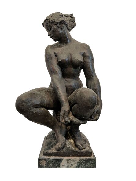 Octavio Vincent, ‘Seated Nude’