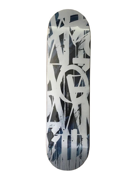 RETNA, ‘Limited Edition Blue Skateboard’, 2018