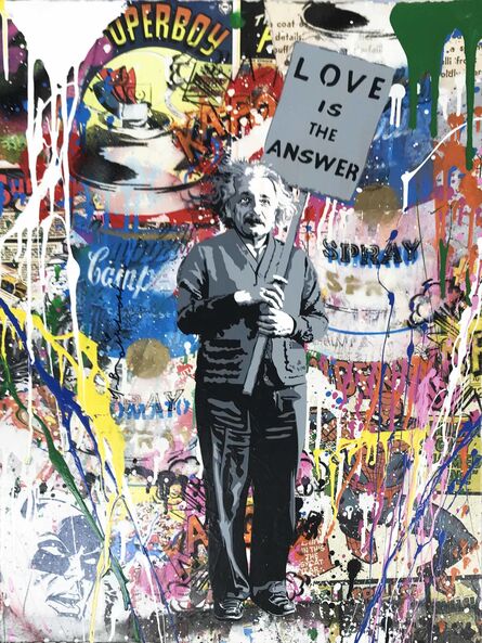 Mr. Brainwash, ‘Einstein’, 2018