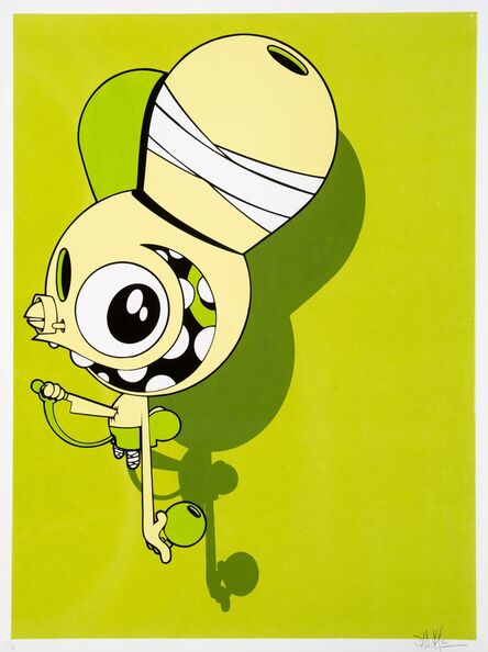 James Marshall (Dalek), ‘Space Monkey (Green/Yellow)’, 2002