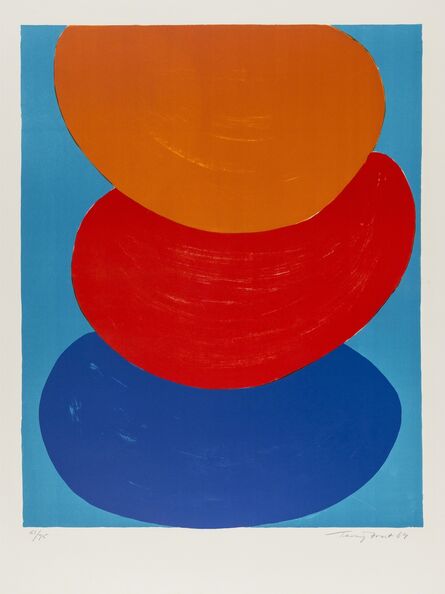Terry Frost, ‘Ochre, Red and Blue (Kemp 50)’, 1969