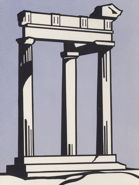 After Roy Lichtenstein, ‘Temple (Castelli mailer)’, 1964