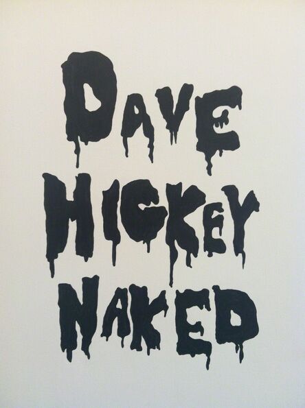 April Childers, ‘David Hickey Naked’, 2014