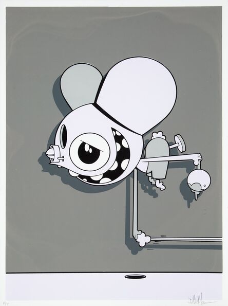 James Marshall (Dalek), ‘Space Monkey (Grey and Lavendar)’, 2002