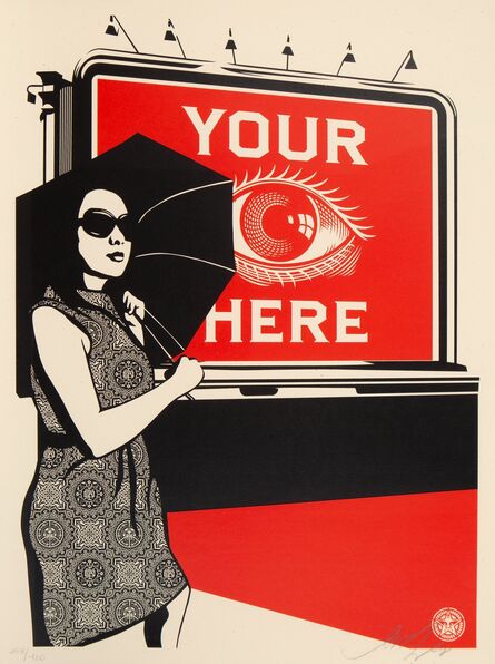 Shepard Fairey, ‘Obey Billboard (Eye)’, 2008