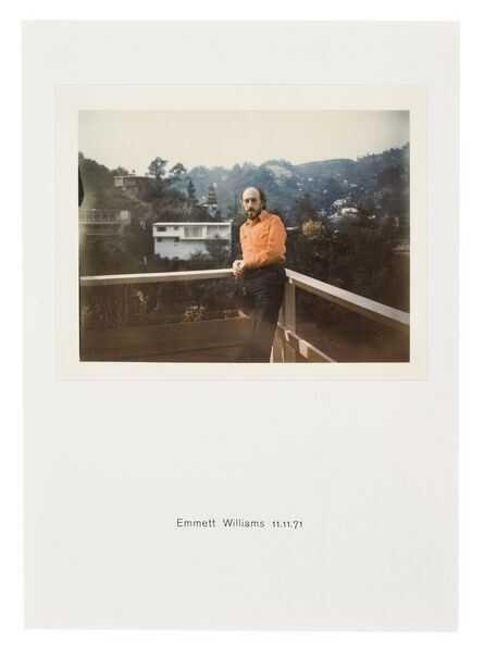 Richard Hamilton, ‘Polaroid Portrait, Emmett Williams 11.11.71’, 1971/2010