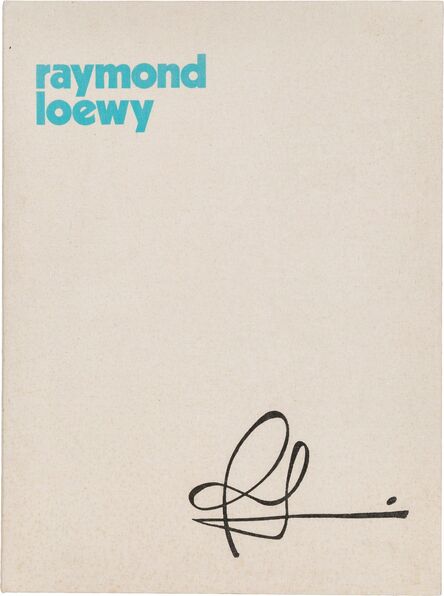 Raymond Loewy, ‘Portfolio’, 1978