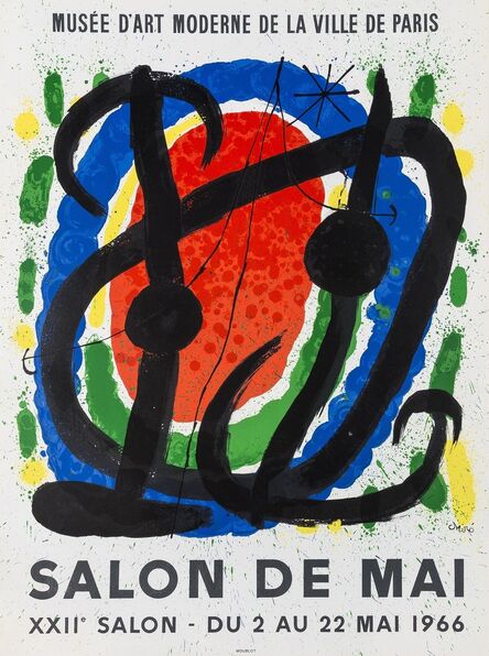 Joan Miró, ‘Exhibition XXII Salon de Mai (Corredor-Matheos 24)’, 1966