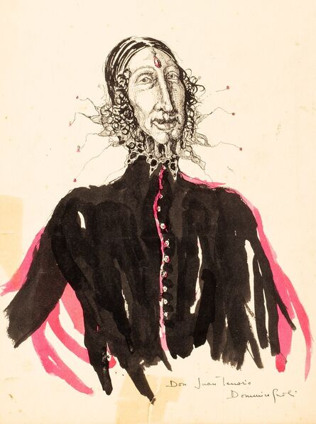 Domenico Gnoli, ‘Theatrical sketches for Don Juan Tenorio’