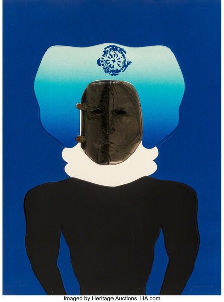 José Luis Cuevas, ‘La Mascara, from the Homage to Quevedo Portfolio’, 1969