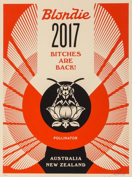 Shepard Fairey, ‘Bitches are Back!’, 2017