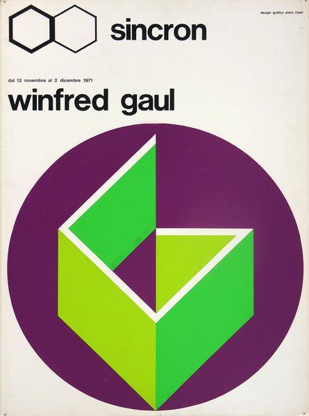 Winfred Gaul, ‘Bozzetto Sincron’, 1971