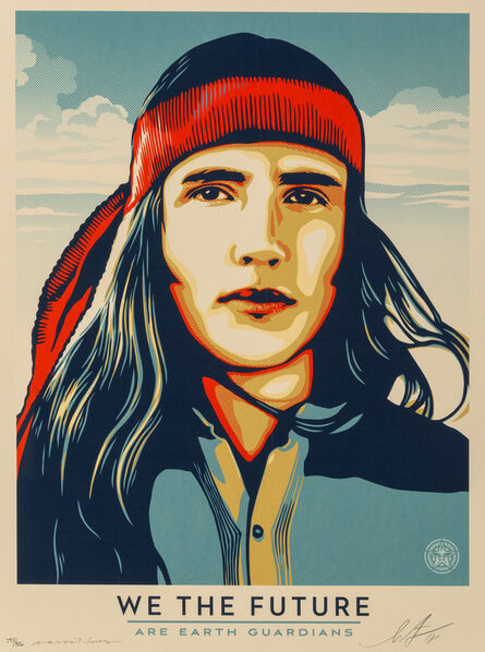 Shepard Fairey, ‘Untitled, from We The Future’, 2018