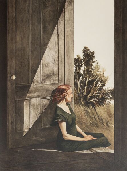 Andrew Wyeth, ‘A Group of Four Works: Cooling Shed, Christina Olsen, The Oak, and Young America’