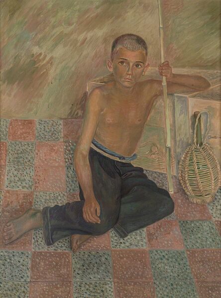 Gino Severini, ‘Pastorello seduto’, 1939