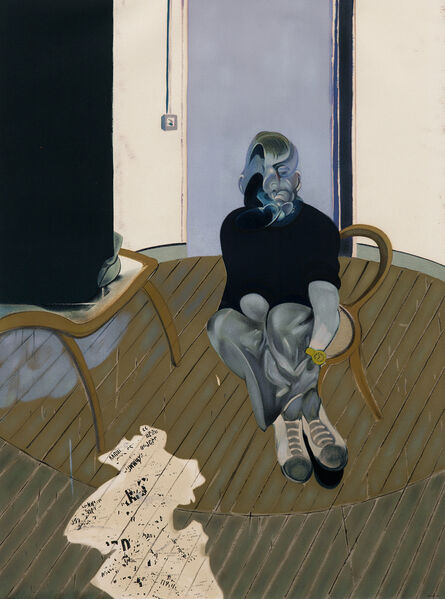 Francis Bacon, ‘Study for self-portrait’, 1977