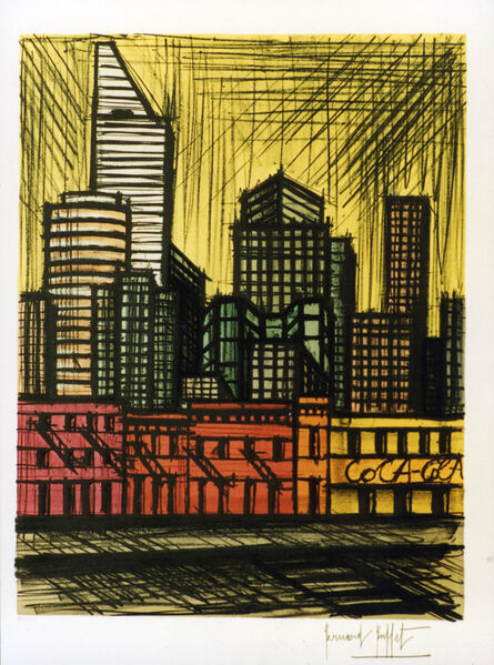 Bernard Buffet, ‘New York, Citicorp Building’, 1990