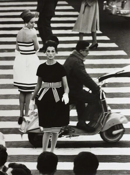William Klein, ‘Simone + Nina, Piazza di Spagna, Rome (Vogue)’, 1960