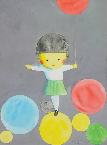 Liu Ye 刘野, ‘Girl with Balloons’, 2001
