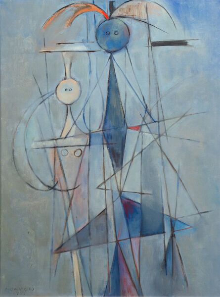 René Portocarrero, ‘Figura en Azul’, 1951