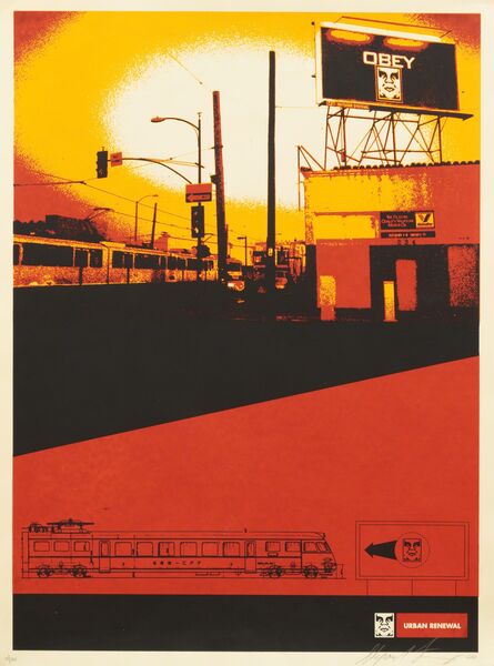 Shepard Fairey, ‘San Diego Billboard (from Urban Renewal)’, 2000