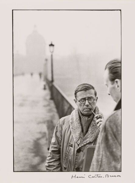 Henri Cartier-Bresson, ‘Jean-Paul Sartre’, 1946