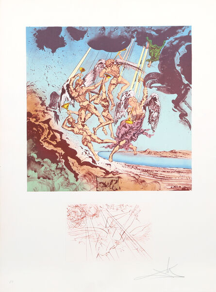 Salvador Dalí, ‘Return of Ulysses from Homage a Homere’, 1977