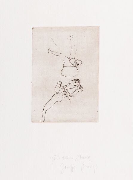 Joseph Beuys, ‘Topfspiel from the portfolio Zirkulationszeit (Circulation time suite)’, 1982