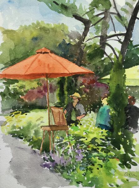Elissa Gore, ‘Orange Umbrella’, 2017