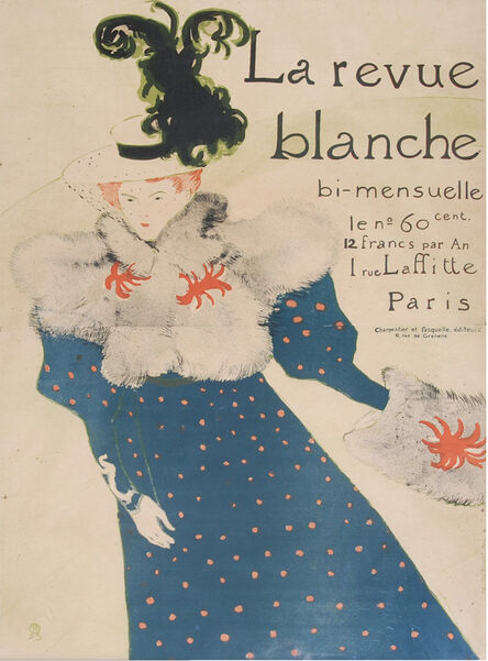 Henri de Toulouse-Lautrec, ‘La Revue Blanche’, 1890