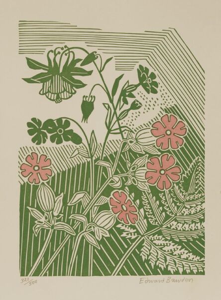 Edward Bawden, ‘'CAMPIONS AND COLUMBINE'’
