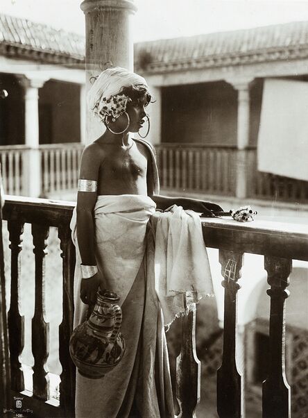 Lehnert and Landrock, ‘Young girl with jar’, ca. 1910