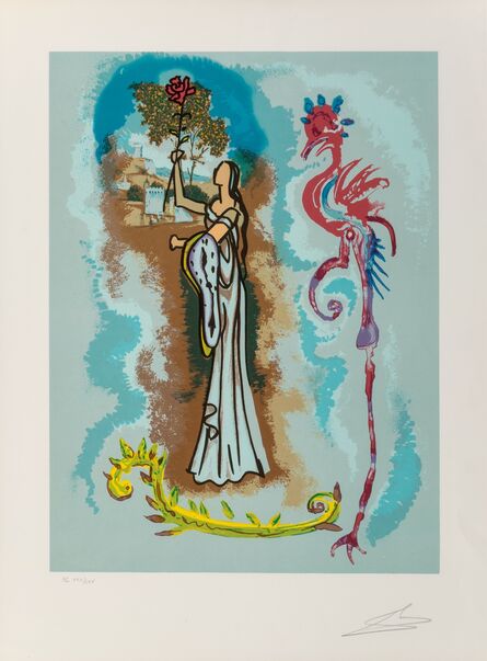 Salvador Dalí, ‘Rowena, from Ivanhoe’, 1978