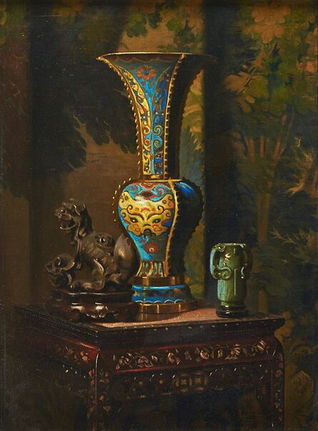 Hubert Vos, ‘Untitled (Still Life with Chinese Vase)’, 1923