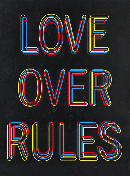 Hank Willis Thomas, ‘Love Over Rules’, 2020