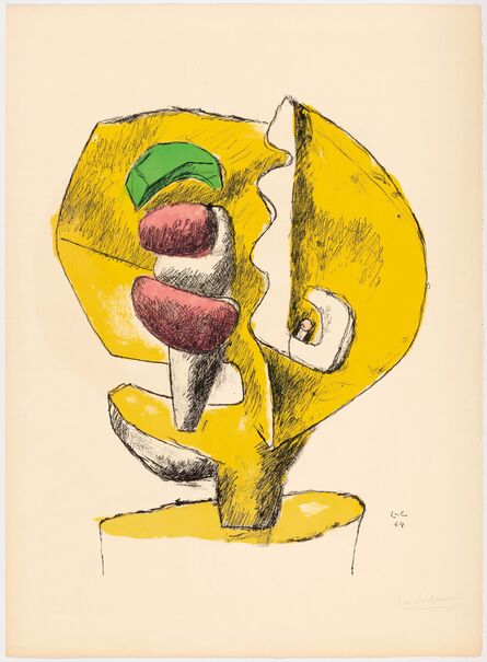 Le Corbusier, ‘Etude sculpture’, 1964