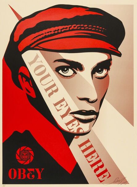 Shepard Fairey, ‘Your Eyes Here’, 2010