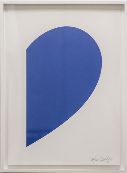 Ellsworth Kelly, ‘Small Blue Curve’, 2012