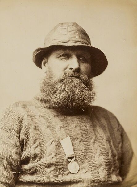 Frank Meadow Sutcliffe, ‘Henry Freeman, Sole Survivor of the Whitby Lifeboat Disaster of 1861’, ca.1885