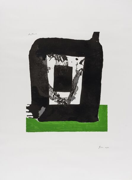 Robert Motherwell, ‘Basque Suite plate 8 (Belknap 57)’, 1970-71