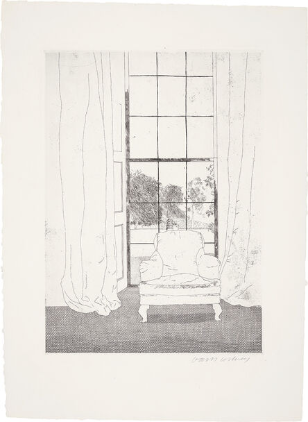 David Hockney, ‘Home, from Illustrations for Six Fairy Tales from the Brothers Grimm’, 1969